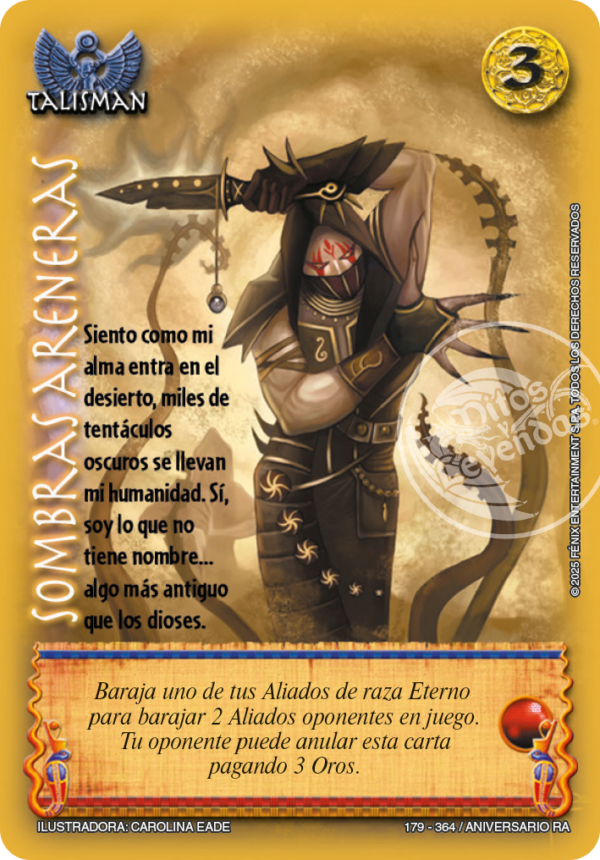 SOMBRAS ARENERAS