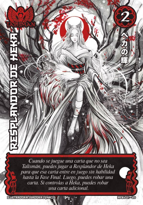 RESPLANDOR DE HEKA SHOGUN 4