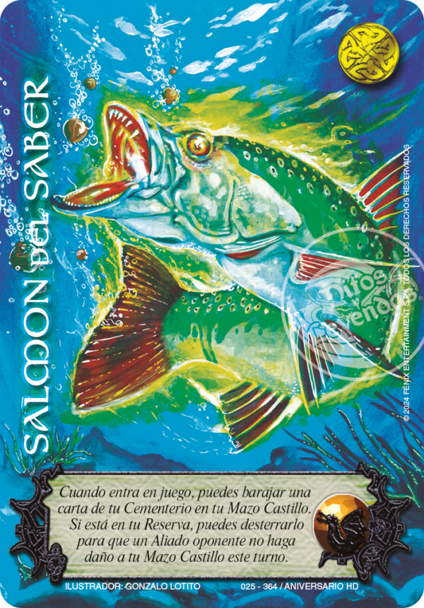 SALMON DEL SABER FULL ART.