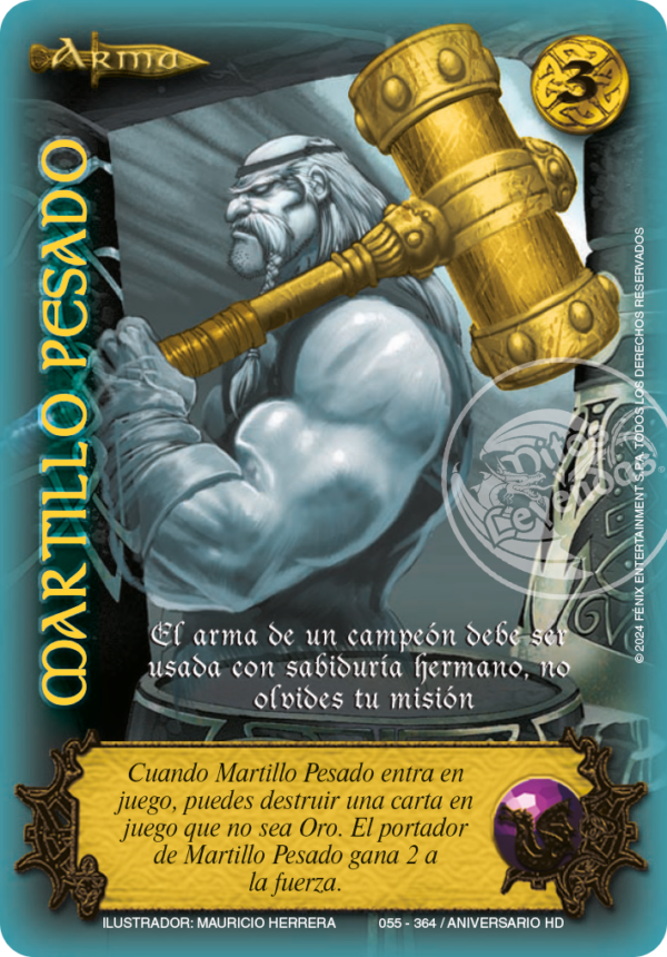 MARTILLO PESADO Golden Foil