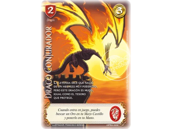 Draco Conjurador LBPB24 (Arte alternativo)