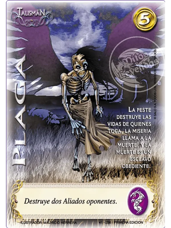 Plaga Primera Edición (Clásico ESPS - Real)