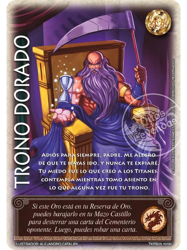 TRONO DORADO (TKPB25 - NOBLEZA Y PODER)