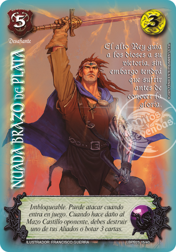 NUADA BRAZO DE PLATA