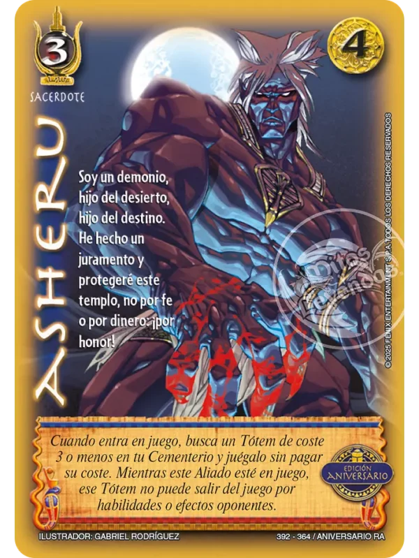 Asheru Kit de Batalla Ra - aniversario