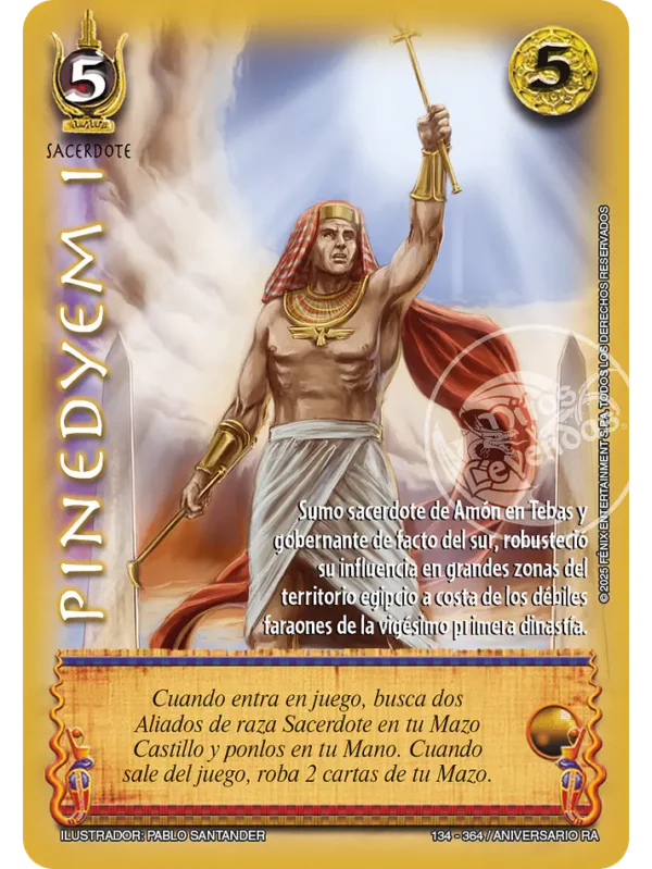 Pinedyem I Aniversario de Ra - Real