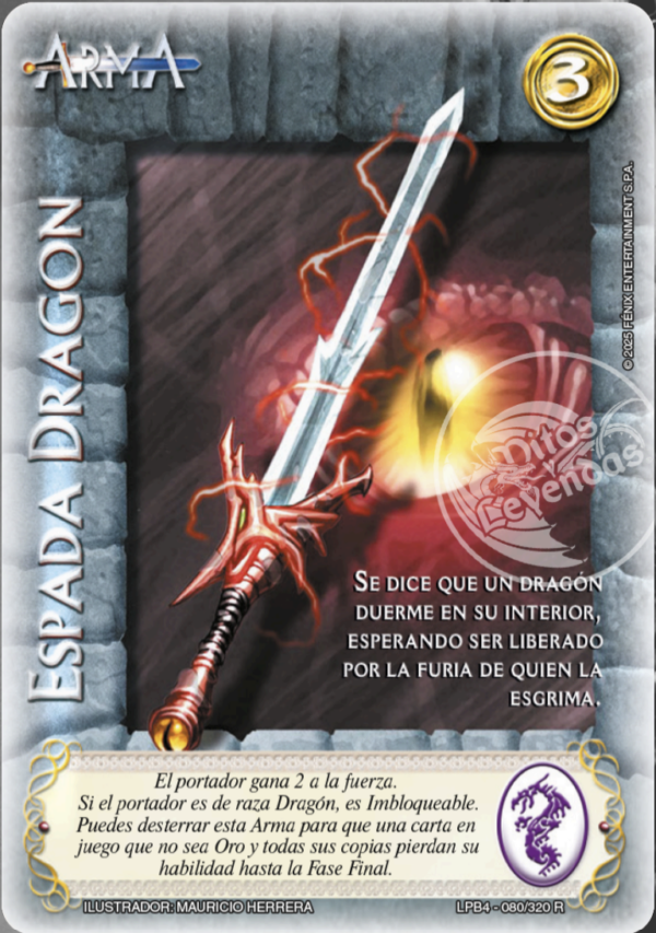 Espada dragon