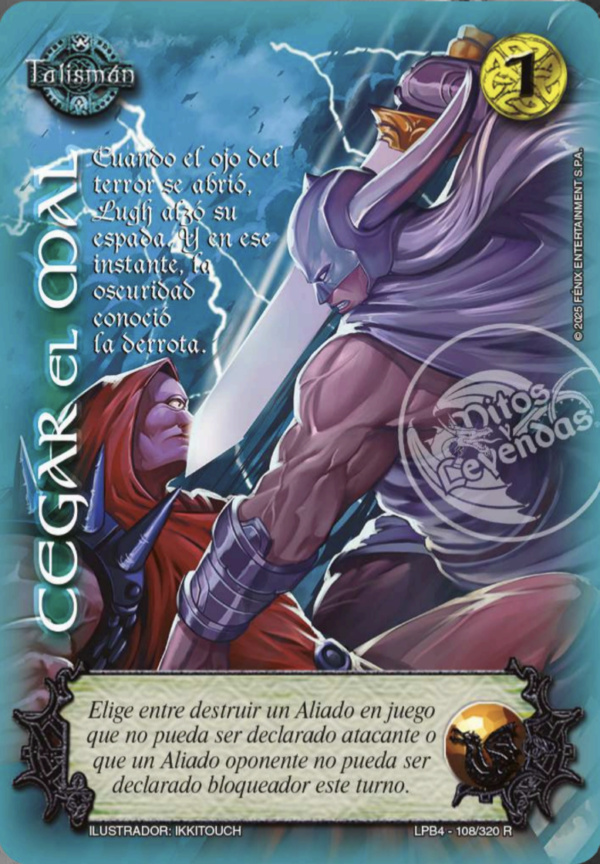 Cegar el mal