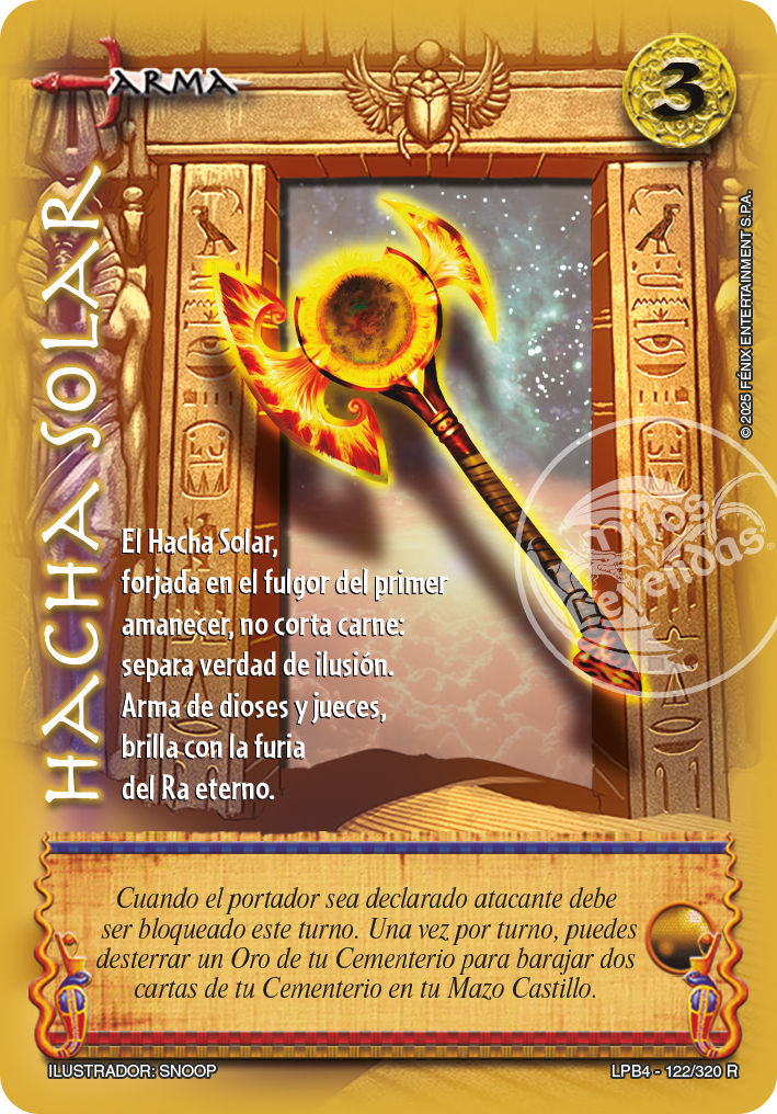 Hacha solar