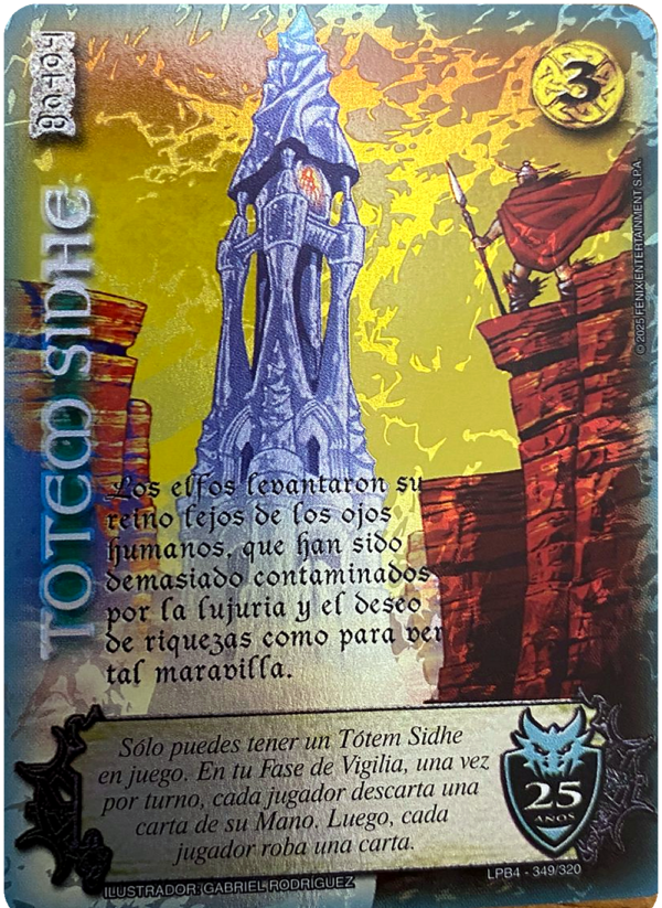 Totem shide 25 años foil